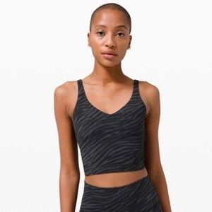 Lululemon zebra print align tank size 8